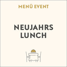 Lade das Bild in den Galerie-Viewer, Neujahrs-Lunch Menü 04.01.2026
